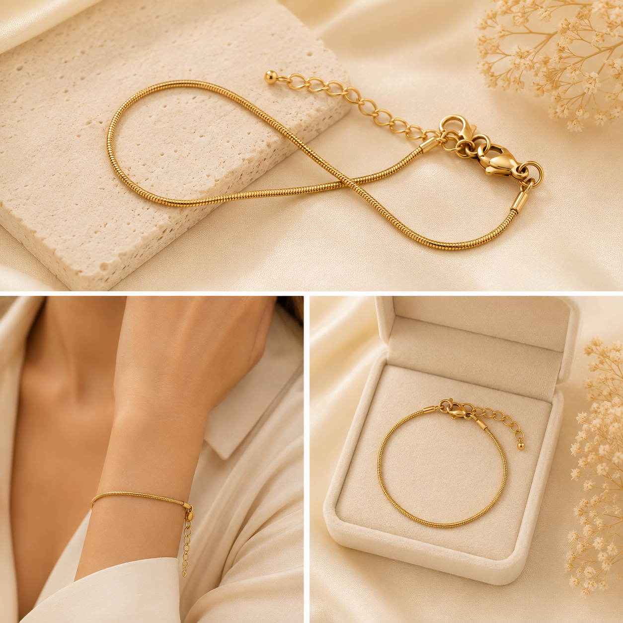 Classic Snake Chain Bracelet