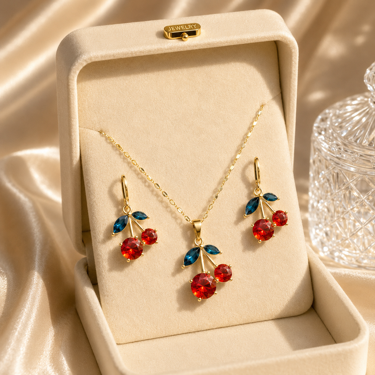 Cherry Jewellery Set