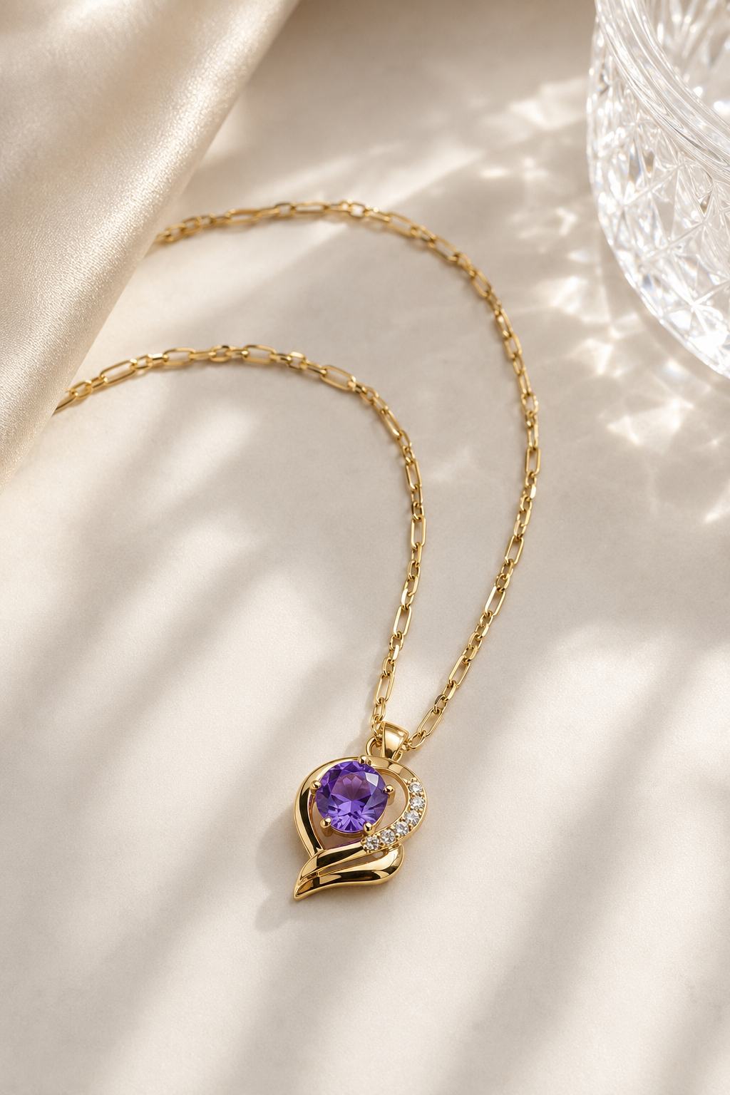 Purple Elegance Necklace