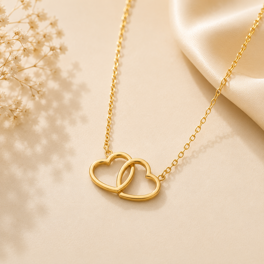 Interlocking Hearts Necklace