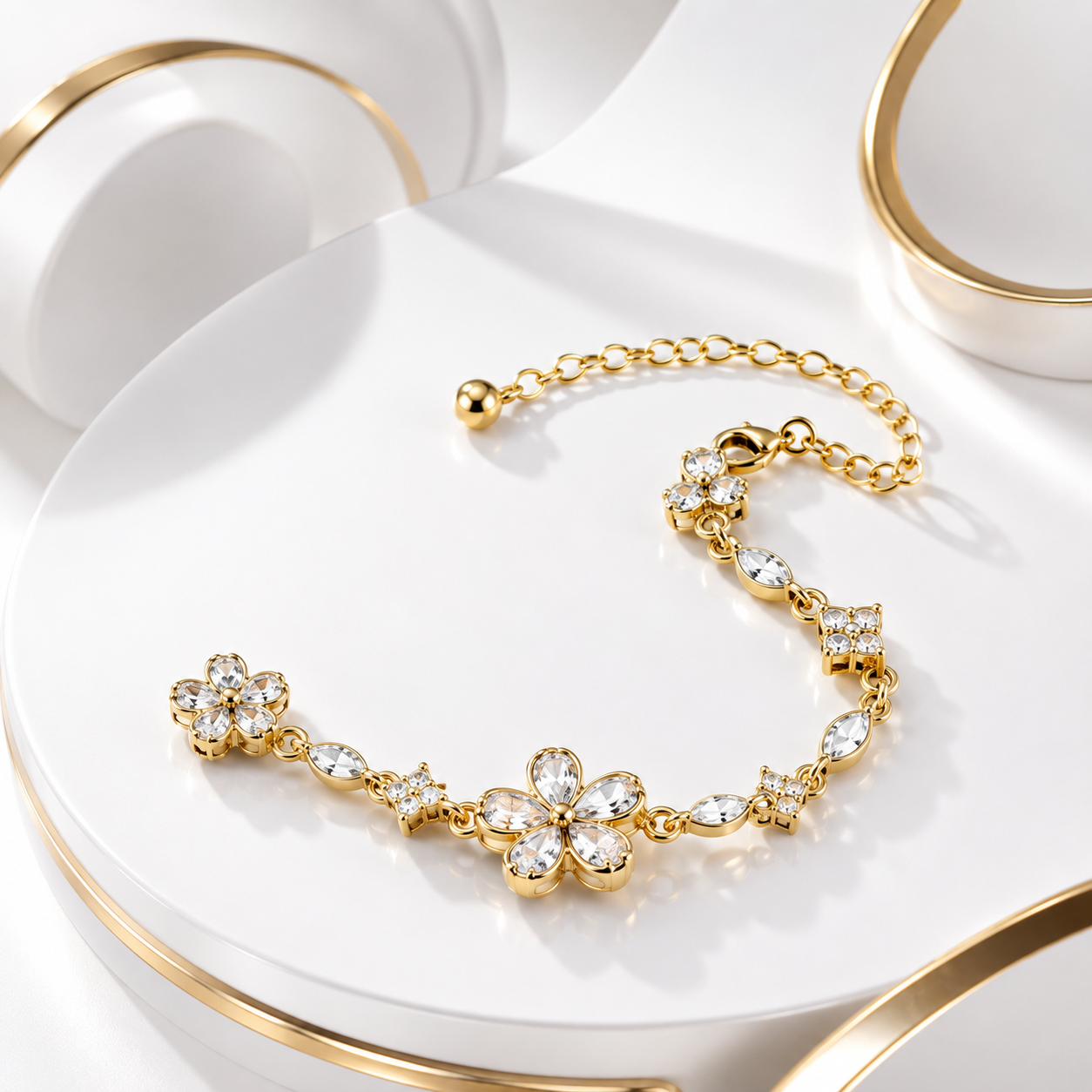 Golden Blossom Bracelet