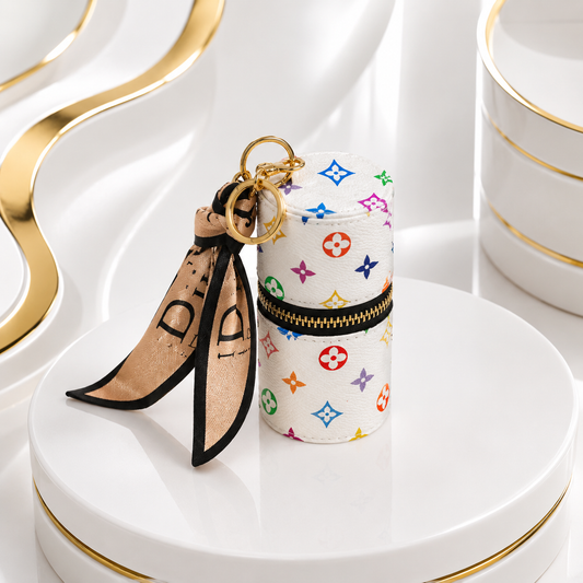 Mini Jewellery Case Keyring – Multicolour