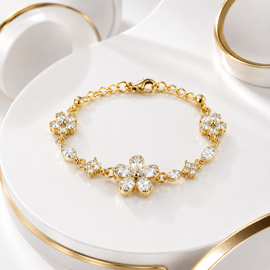 Golden Blossom Bracelet